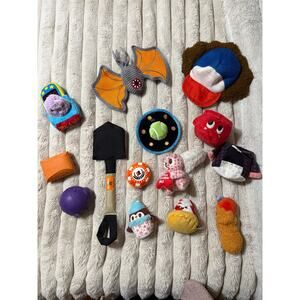 Lot of Bark Box and Bullymake Dog Toys Chews